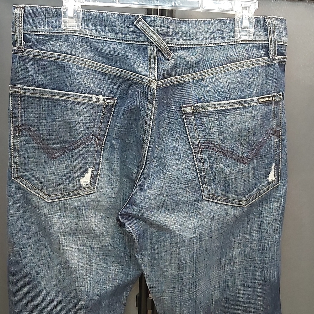 Energie Gold Distressed Men's Jeans - Picture 8 of 12